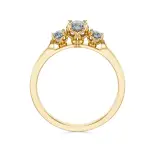 Pierścionek zaręczynowy z diamentami AJPZ_088